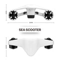 Camolech Dual Motor Water Scooter 40M Waterproof with Camera Mount for Scuba Diving Snorkeling