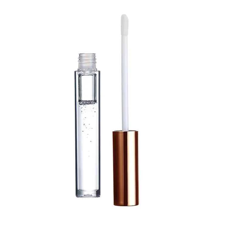 Ready to Ship Vegan Clear Lip Oils Lip Plumper Gloss Base Fit Colors Plumping Lip Gloss Private Label