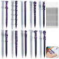 10PCS Magic Wand Shape Pen Silicone Mold Ballpoint Pen Resin Mold