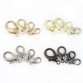 Meetee BK410 16/18/21/23/25/30/35mm Luggage Accessories Key Chain Bag Jewelry Connection Buckle Hang Plated Lobster Clasp Hooks
