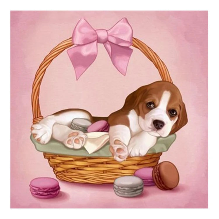 Ever Moment Diamond Painting Lovely Dogs High Heels Handbag Full Square Embroidery Mosaic Drill Wall Decoration Handmade S2F2510