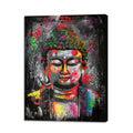 Graffiti Abstract Buddha Wall Picture Gold Foil Abstract Canvas Art Oil Buddha Painting