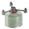 Aluminum Alloy Outdoor Camping Propane Gas Canister 1 to 4 Nozzle Transfer Adapter