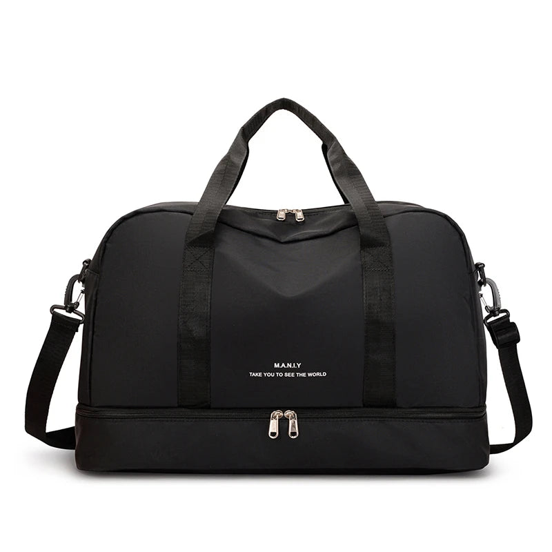Marksman Custom Logo Large Capacity Waterproof Gym Bags Multi-function Sport Backpacks Independent Shoe Short-haul Travel Bag