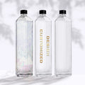 Factory Made Hexagon Shape Glass Vodka Bottle 750ml Wholesale Glass Liquor Bottles