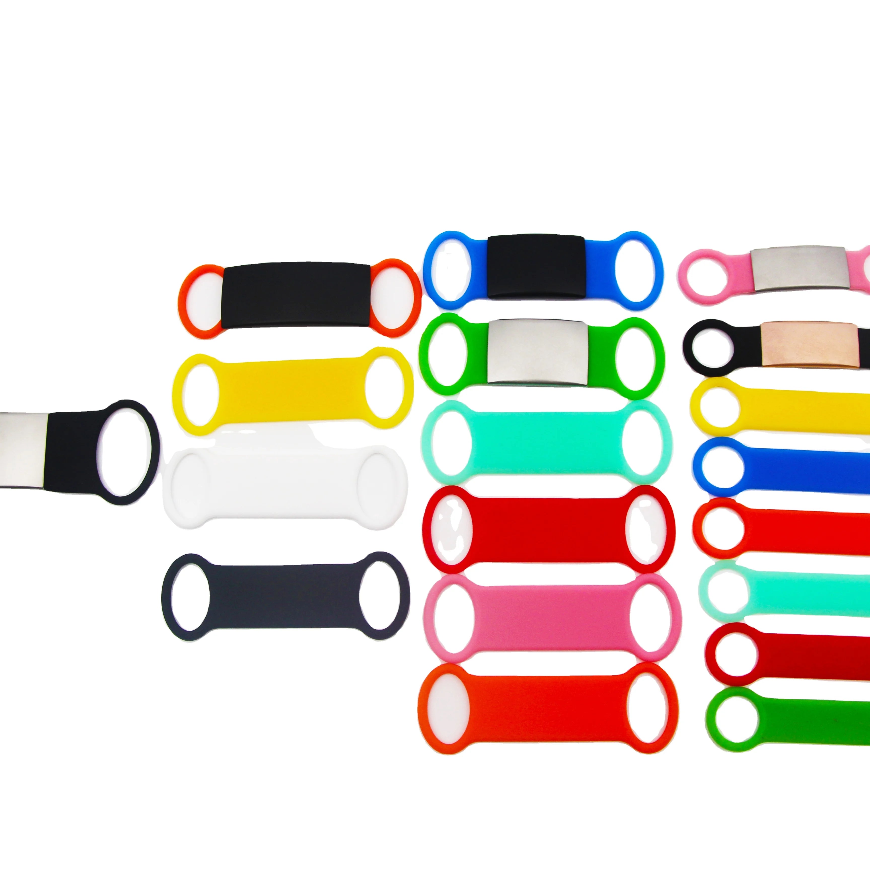 Id Dog Tag Qr Code Pet Id Tag Silicone