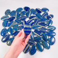 Hongzhuo Best Seller Spiritual Healing Lapis Lazuli Palm Stone Hot Hot Semi-Precious Crystal Craft Gift
