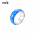 Rings Glowing in the Dark Jewelry for Women and Men Engagement Ring Luminous Resin Classic Blue Green Yellow Opp Bag Round 30pcs
