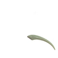 SBELLE High Quality 2PCS  Fashionable Design Half Moon Shape Plastic Handle Single Blade Eyebrow Trimmer