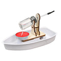 New Design Creative Diy Steam Boat Steamer Toys Scientific Experiment Material Kits for Kids WOOD GIFT CRAFT