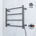 Factory Price Electric Wall Mounted Heated Towel Rail Warmer Stainless Steel Bathroom Heater Modern Design CE/RoHS Certified
