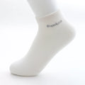 Factory Wholesale Custom logo Socks Sport Mens Cotton Ankle Bamboo Fiber Socks for All Seasons