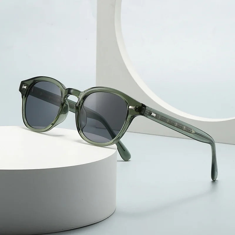 DOISYER New Vintage Retro Sunglasses Custom Designer Small Square Frame with UV400 Optical Lenses Hip Hop Style for Women Men