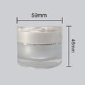Deluxe 30ml Cosmetic Cream Jar Acrylic Cream Jar with Lid Can Fill Plastic Empty Cream Jar