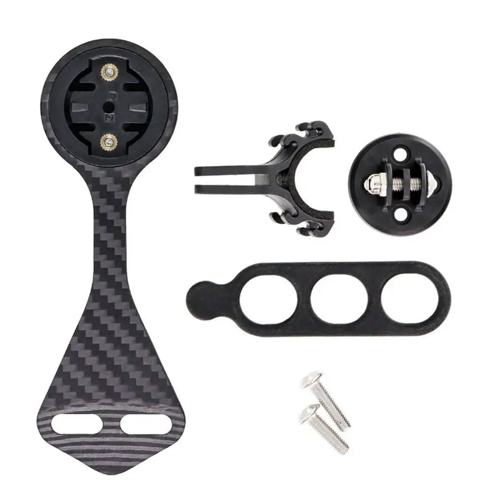 Pro New Trends Bike Stopwatch Holder Carbon Fiber Bicycle Integrated Handle Bar Computer Mount Special Stopwatch Extension Mount