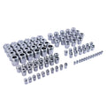 JR 15pcs ER25 Collet Set 4mm-16mm 1/8" 1/4" CNC Tool Accessories Spring ER Collet Set for Milling Collet Chuck Set