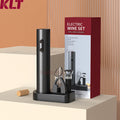 Customizable Logo Electric Wine Opener Set Gift Sets Multifunctional Battery Electric Wine Bottle Opener
