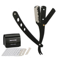Custom Metal Barber Straight Salon razor Replaceable Blade Cut Throat razor