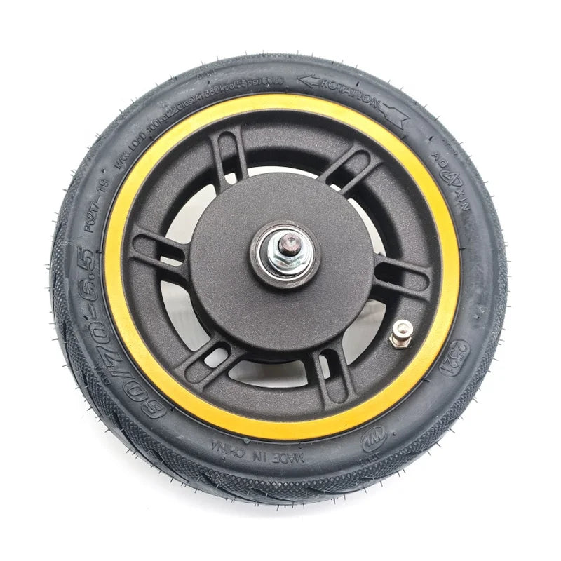 Scooter Accessories G30 Max 60/70-6.5 Front Tire Assembly With Drum  Brake for Max G30 Electric Scooter Front Wheel