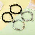 Wholesale Popular Beads Eachother Promise Couple Bracelet for Men Women Magnetic Couples Bracelet Charm for Lover