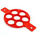 Silicone 7 Cavity Eggs Frying Mold Kitchen Pancake Mold Non-stick Pancake Maker