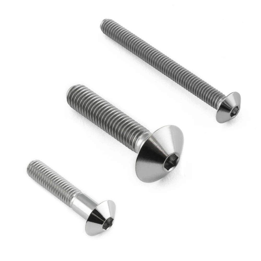 Shimano Pure Titanium Bolts for Bmw F32 Engine Bay M8 X 125 M6 60Mm 10Mm 2 Stem Heavy Duty Fixing Self Taping Titanium Bolt