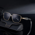 DOISYER Luxury Vintage Metal Full Rim Square Frame Shades 2025 New Arrivals Sun Glasses Retro Fashion Men % UV Protection