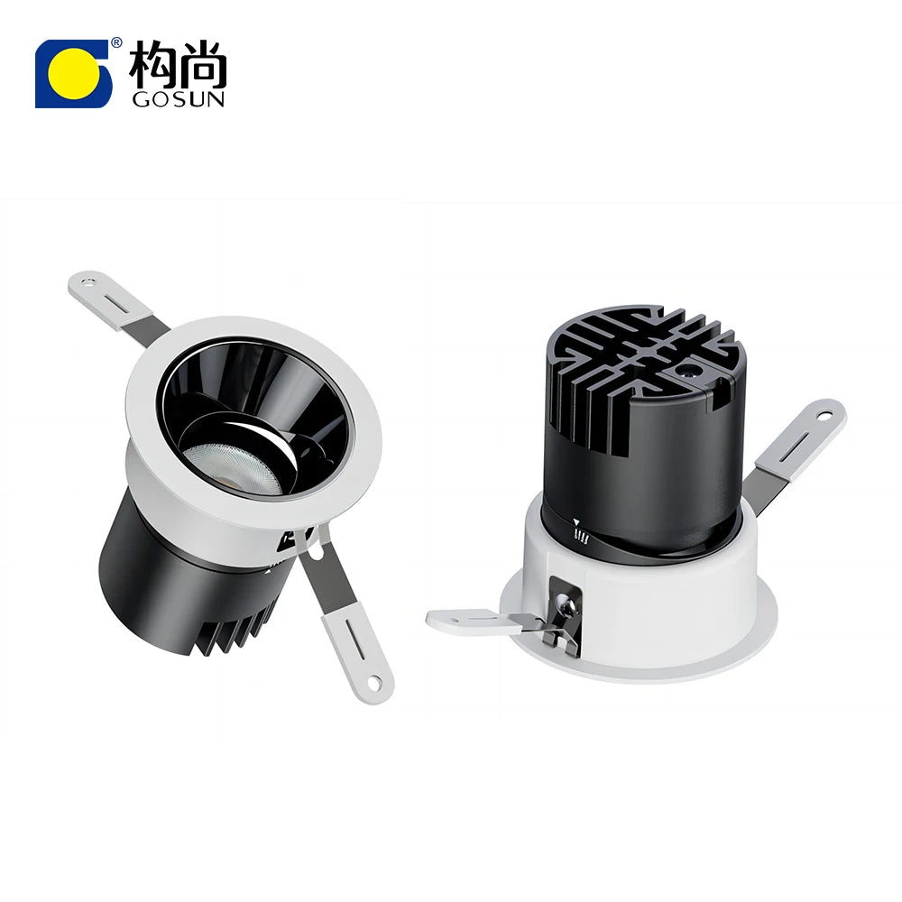 CE/RoHS/CB/SAA/CCC New Modular Dimmable for Hotel Spotlight 20w Anti Glare Ceiling Cob Led Recessed Downlight