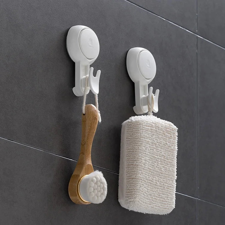 Powerful Waterproof Wall Mount Hanger Holder Hooks Vacuum Suction Cup Holder Shower Hooks for Towel