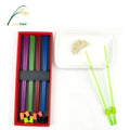 Chinese Acrylic Family High Grade Wholesale Hotel Color Factory Direct Sales Special Shopsticks
