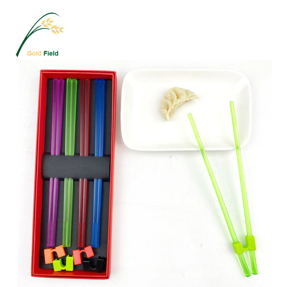 Chinese Acrylic Family High Grade Wholesale Hotel Color Factory Direct Sales Special Shopsticks