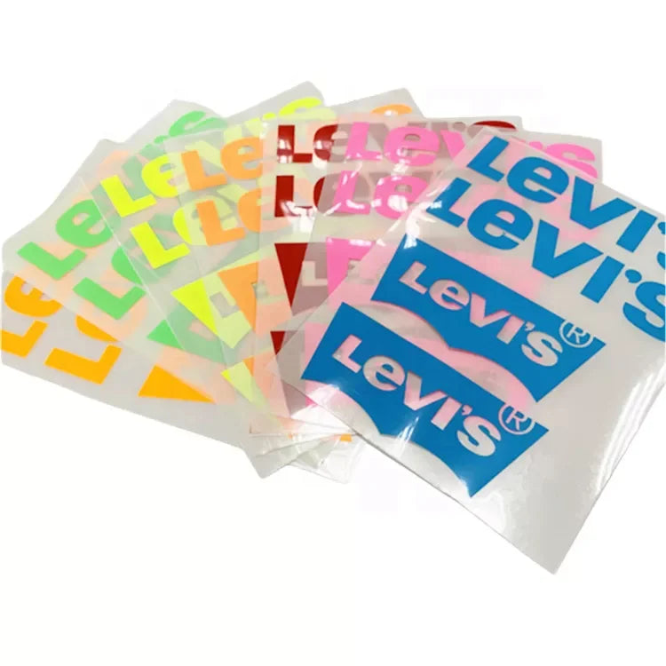 PU Laser Cutting Plotter Heat Vinyl Transfer Film Printing Sticker Manufacturer