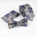 Top Selling Corbata Conjuntos Suit Mens Bow Tie Set Handkerchief Pocket square Business Paisley Tie Set