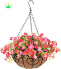 Artificial Hanging Flowers Hanging Baskets With Artificial Daisy Flower for the Decoration of Outdoors and Indoors