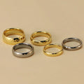 Wholesale 2mm 4mm 6mm 8mm Couple Faceted Unique Tungsten Carbide Ring Set Wedding Engagement Men's