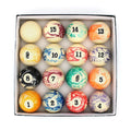 2-1/4" Regulation Size Complete 16 Ball Standard Billiard Pool Balls Set