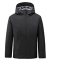 Wholesale Custom Breathable Plus Size Full Zipper Waterproof Soft Shell Ski Jackets with Print Pattern and Custom Logo