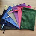 A1 High End Gold Velvet Cloth Jewelry Packaging Drawstring Bag Charging Port Customizable Size/Shape Modern Style Jewelry
