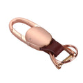 Custom Logo Embossed Leather Keyring Engraved Key Chain Sublimation Genuine Leather Key Chain