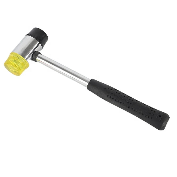 High Quality Industrial Grade Machinist Hammer Steel Handle Rubber Head Installation Sledge Split Head Hammer