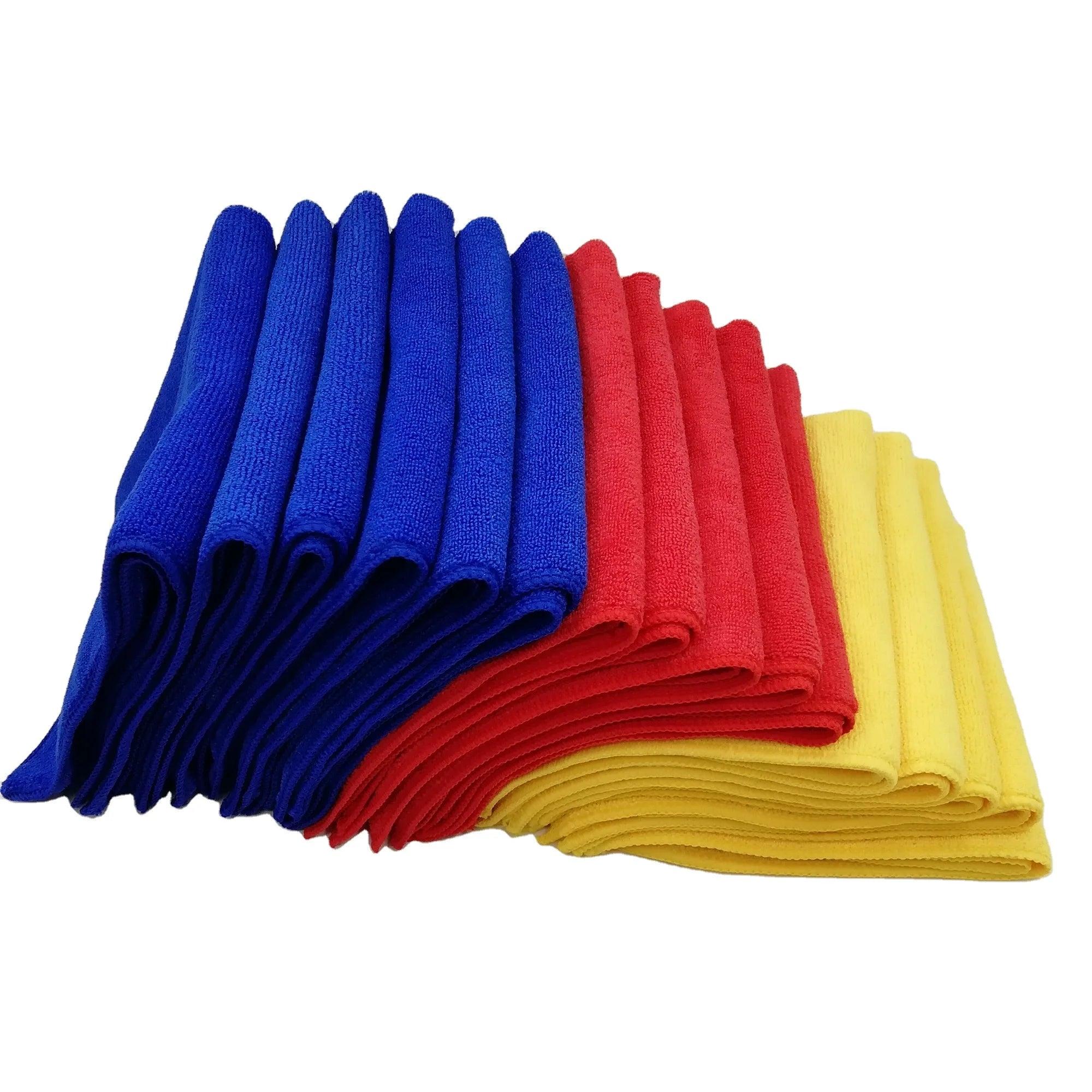 Wholesale Microfiber Auto Car Drying Towels for Home Kitchen and Auto Polishing Towel