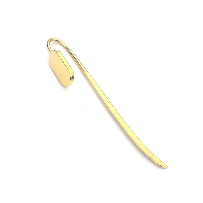 Metal Bookmark Metal Clip Bookmark OEM Personalized Golden Metal Bookmarks