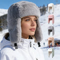 Windproof Warmer Outdoor Hunter Caps Custom Unisex Windproof Earflap Winter Trapper Hats
