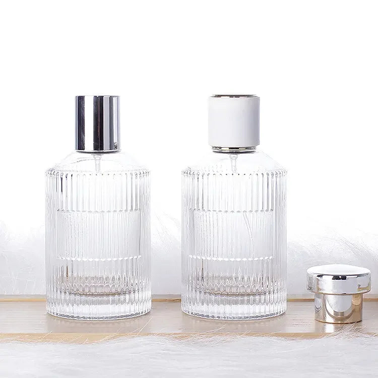 30ml 50ml 100ml Wholesale Empty High-end Vertical Portable Travel Glass Perfume Spray Bottle With Nozzle