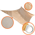 Manufacturer 180g/m2 3m X 3m Shade Sail on Pergola