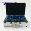 Best Vacuum Brazed Matrix Diamond Tile Core Drill Bit Kit M14 Diamond Hole Saw Set for Ceramic Porcelain