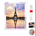 Custom Diamond Art Tel Fyr Scenery 5d Diamond Painting Cross Stitch Kits Art for Home Decor