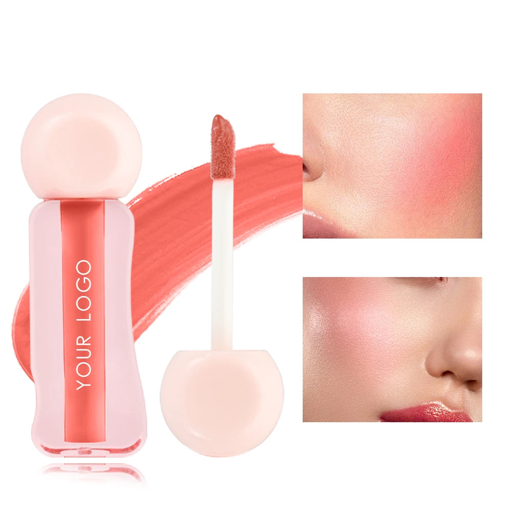 Liquid Blush Wholesale Blush Custom Logo Long-lasting Cheek Tint Moisturizing Face Blush