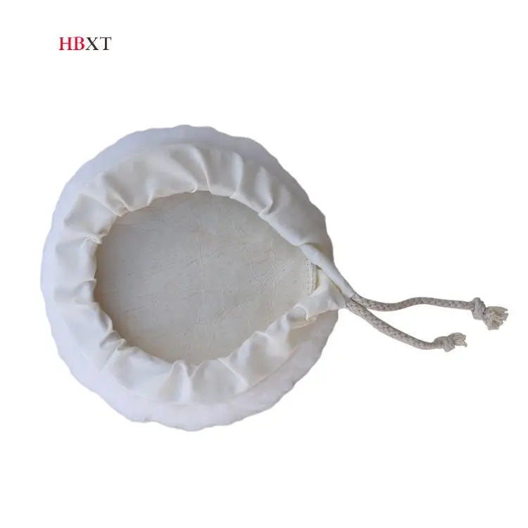 Car Polishing Bonnet Buffing Pad Real Lambskin Fleece Buffing Pad Cover for 4''~10'' Car Polisher White