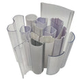 Custom Modern Asian Eco-Friendly Lighting Accessories Clear Plastic LED Cover Waterproof Light Diffuser